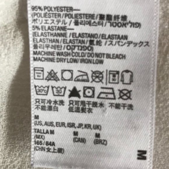 American Apparel White Crepe V-neck Flowy Tank Top - Picture 11 of 12